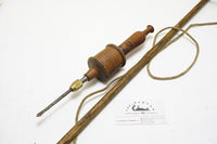 NICE EARLY MAHOGANY BOW DRILL