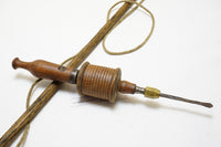 NICE EARLY MAHOGANY BOW DRILL