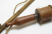 NICE EARLY MAHOGANY BOW DRILL