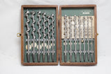 DEAD MINT IRWIN AUGER BIT SET IN ORIGINAL BOX - 1/4" ~ 1"