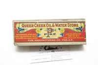 FINE PIKE QUEER CREEK OIL & WATER SHARPENING STONE - BEAUTY LABEL