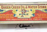 FINE PIKE QUEER CREEK OIL & WATER SHARPENING STONE - BEAUTY LABEL