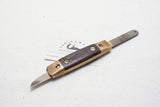 GORGEOUS ROSEWOOD AND BRONZE MARKING KNIFE - I. P. HYDE