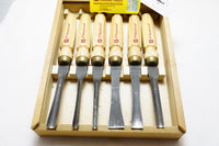 EXCELLENT SET OF 6 FLEXCUT MALLET CARVING TOOLS