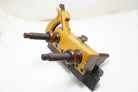 SPECTACULAR BOXWOOD, ROSEWOOD & EBONY PLOW PLANE