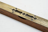 ELABORATE EARLY RABONE & SON MAHOGANY & BRASS LEVEL - 10"