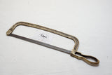 FABULOUS DECORATIVE BRASS HAND FORGED HACK SAW