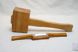 FINE MARPLES SPOKESHAVE AND JOINERS' MALLET