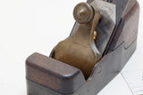 LOVELY NORRIS (?) ADJUSTABLE INFILL SMOOTH PLANE STAMPED 'IMPROVED'
