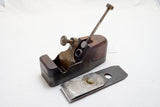 LOVELY NORRIS (?) ADJUSTABLE INFILL SMOOTH PLANE STAMPED 'IMPROVED'
