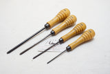 MINT SET OF 4 ROBERTSON CABINETMAKERS SCREWDRIVERS - #S 0, 1, 2, 3