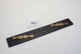 FINE EBONY & BRASS PARALLEL RULE - 15"