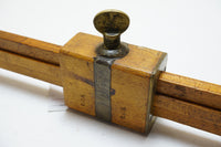 WONDERFUL LARGE TRIPLE SHAFT MORTISE / MARKING GAUGE