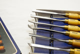 MINT IN BOX SET OF MARPLES CARVING CHISELS