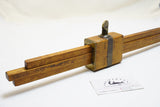 WONDERFUL LARGE TRIPLE SHAFT MORTISE / MARKING GAUGE