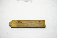 STANLEY NO. 036 COMBINATION INCLINOMETER, RULE, LEVEL, & BEVEL