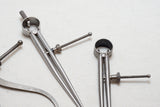 FINE WORKING SET OF 7" SPRING LOADED CALIPERS AND DIVIDERS