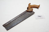 LOVELY EARLY BEARDSHAW TENON OR DOVETAIL SAW CIRCA 1840!