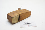 LOVELY SMALL J DAWSON COFFIN SMOOTH PLANE - BRASS