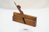 LOVELY SMALL ROSEWOOD-BOXED COMPLEX MOULDING PLANE