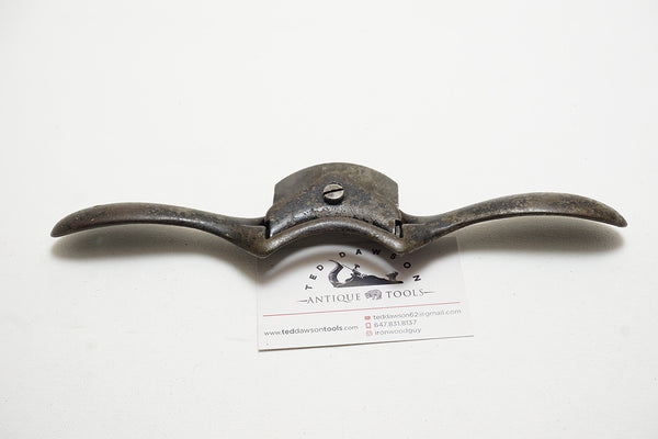 EXCELLENT EARLY TYPE STANLEY NO. 55 HOLLOW FACE SPOKESHAVE