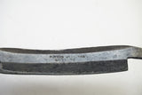 CA 1850 'F. WEED JN HELMER LOCKPORT' CURVED DRAW KNIFE