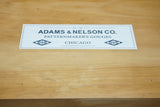 EXCEPTIONAL ADAMS & NELSON CO. PATTERNMAKERS GOUGE SET