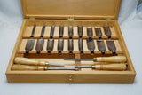 EXCEPTIONAL ADAMS & NELSON CO. PATTERNMAKERS GOUGE SET