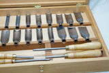 EXCEPTIONAL ADAMS & NELSON CO. PATTERNMAKERS GOUGE SET