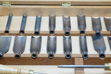 EXCEPTIONAL ADAMS & NELSON CO. PATTERNMAKERS GOUGE SET