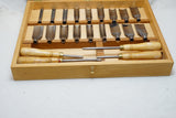 EXCEPTIONAL ADAMS & NELSON CO. PATTERNMAKERS GOUGE SET