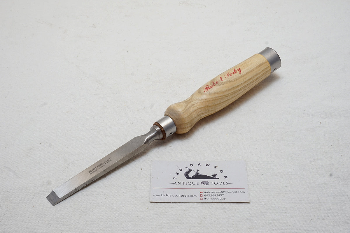 LIKE NEW ROBERT SORBY REGISTERED MORTISE CHISEL - 1/2