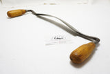 EARLY W. GREAVES CURVED DRAW KNIFE - 10"