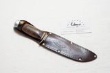 FINE RICH A HERDER SOLINGEN HUNTING KNIFE + SHEATH