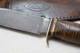FINE RICH A HERDER SOLINGEN HUNTING KNIFE + SHEATH