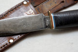 FINE ROBERT KLAAS HUNTING / WOODS KNIFE + ORIG KLAAS SHEATH