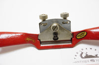 FINE RECORD A151 MALLEABLE IRON ADJUSTABLE ROUND BOTTOM SPOKESHAVE