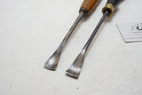 FINE PAIR OF 3/4" ADDIS SPOON CARVING GOUGES