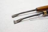 FINE PAIR OF 3/4" ADDIS SPOON CARVING GOUGES