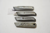 LOT OF 4 UTILITY KNIVES - STANLEY, GENERAL