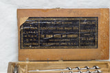 EARLY IRWIN AUGER BIT SET IN ORIGINAL BOX - 1/4" ~ 1" - PATENT 1884