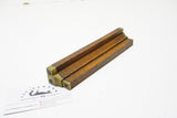 BEAUTIFUL DOUBLE BRASS END SASH TEMPLATE MARKER - 5/8"