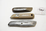 LOT OF 3 STANLEY UTILITY KNIVES