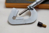 MINT MITUTOYO NO 114-202 V ANVIL MICROMETER - PLUS M220-.5 MIC