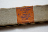 7 NOS 6" NO 1 NICHOLSON TAPERED ROUND FILES - IOB - USA