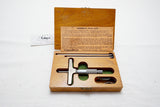LIKE NEW IN BOX LUFKIN NO 513 MICROMETER DEPTH GAGE - USA