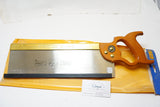 NOS TYZACK NO. 120 BRASS BACK TENON SAW - 14", 13 TPI