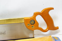 NOS TYZACK NO. 120 BRASS BACK TENON SAW - 14", 13 TPI