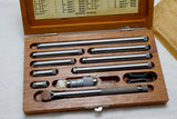 MINT LUFKIN RULE CO. NO. 680B INSIDE MICROMETER SET - RINGS, CYLINDERS, ETC