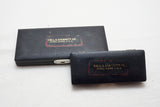 TWO FINE L S STARRETT MICROMETERS IN EARLY BOXES